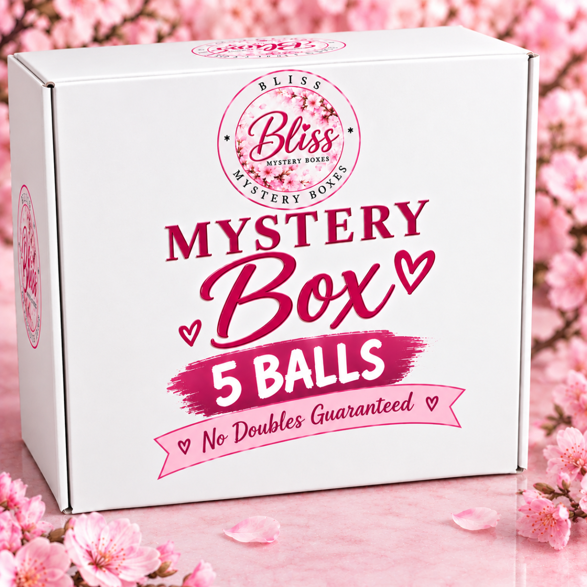 bliss mystery box in cherry blossom spring
