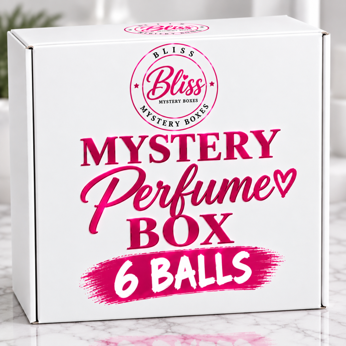 pink bliss mystery perfume box